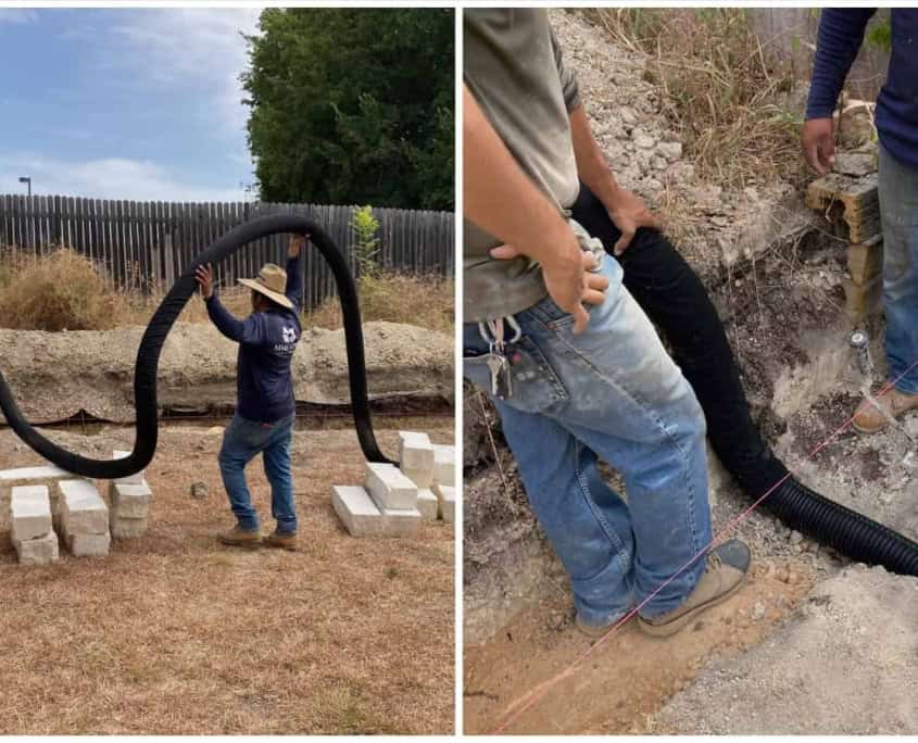 failed railroad tie wall details